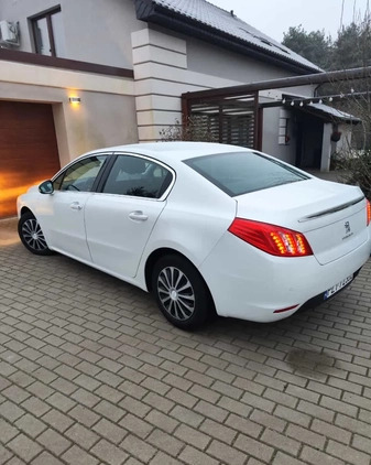 Peugeot 508 cena 22900 przebieg: 280000, rok produkcji 2011 z Góra małe 46